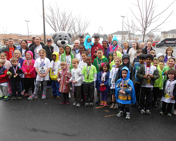 Photo of children at Mill Run Elementary School.